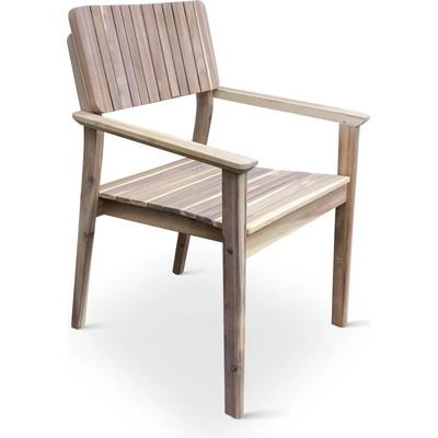 Nábytek Texim Zahradní stohovatelné křeslo LUCY PREMIUM z akácie