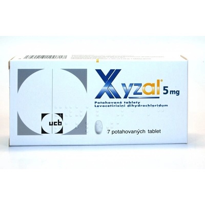 Xyzal tbl.flm.7 x 5 mg