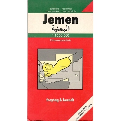 Mapa Jemen 1:1500000