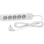 Schneider Electric РАЗКЛОНИТЕЛ 5 ГНЕЗДА 3М С КАБЕЛ (3606489493981)