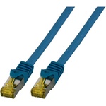EFB Elektronik RJ45 пач корда кат. 6a с кат. 7 едножилен кабел, S-FTP, синя, EFB (5.0 м) (MK7001.5BL)