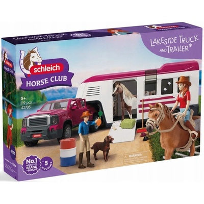SCHLEICH HORSE CLUB Nákladné Lakeside s prívesom pre kone 42705