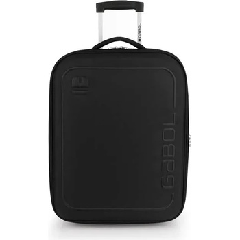 Gabol Куфар 55 см, черен - Orbit, разширяващ се - Gabol