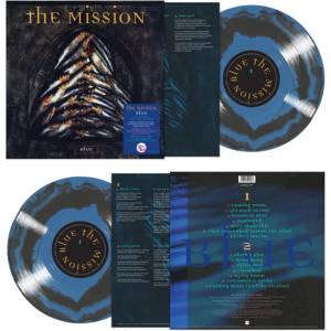 The Mission - Blue (Blue/Black Swirl Coloured) (LP) (5014797912823)