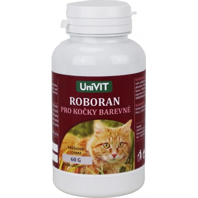 UNIVIT Roboran H plv pro barevné kočky 60g