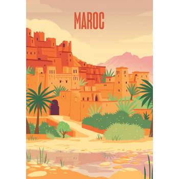 Hachette - Puzzle Escape Morocco - 500 piese