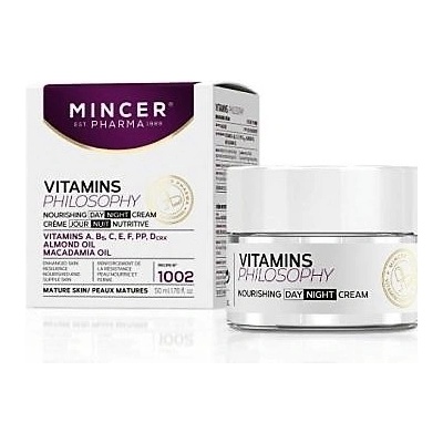 Mincer Pharma Vitamins Philosophy výživný denní a noční krém s vitamíny 50 ml