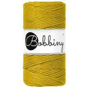 Bobbiny Macrame Cord 3 mm 100 m Spicy Yellow юта (MS-E092)