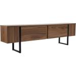 ASIR GROUP Маса за телевизор с орехов декор в тъмно естествен цвят 180x50x29, 5 cm Serenity - Kalune Design (241NRD1349)
