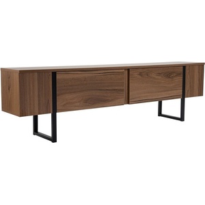ASIR GROUP Маса за телевизор с орехов декор в тъмно естествен цвят 180x50x29, 5 cm Serenity - Kalune Design (241NRD1349)