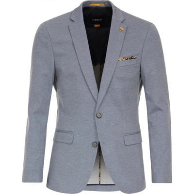 modré strečové sako VENTI regular fit