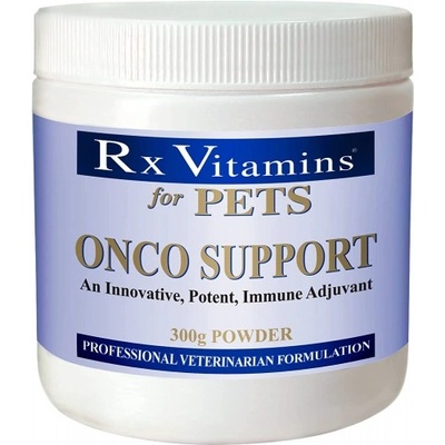 Rx Vitamins Inc RX ONCO SUPPORT - за подпомагане на имунната система при кучета и котки със силно отслабен имунитет, на прах, 300 гр, Rx Vitamins САЩ - 8820