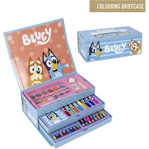 Cerda ТРИЕТАЖЕН КУФАР ЗА РИСУВАНЕ bluey