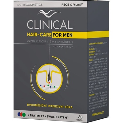 Clinical Hair-care for Men 60 tabliet