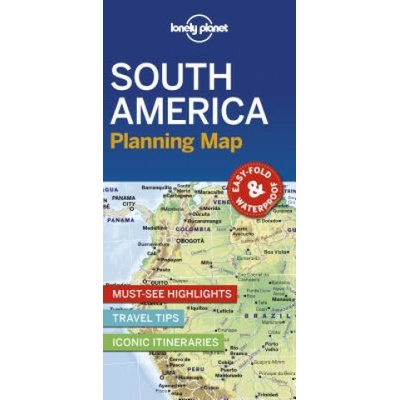 Lonely Planet South America Planning Map