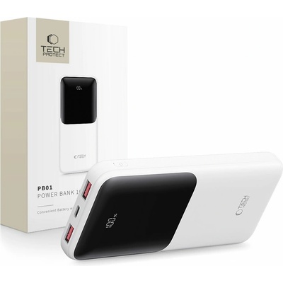 Tech-Protect PB01 10000mAh 22.5W white