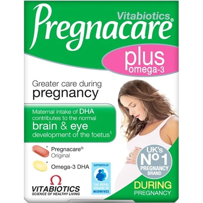 Vitabiotics Pregnacare Plus, 28 таблетки + 28 капсули, Vitabiotics