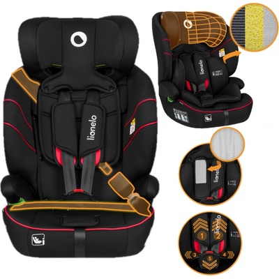 Lionelo LEVI I-SIZE 2024 BLACK