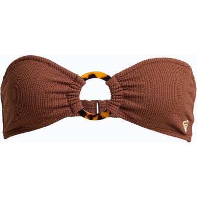 Roxy Горнище на бански костюм ROXY Sunshine Bandeau cappuccino