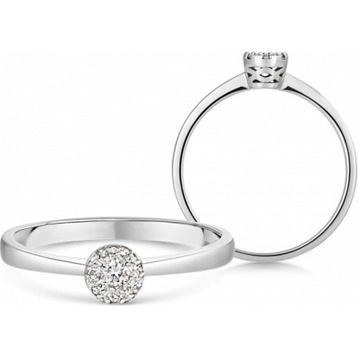 Sofia Diamonds zlatý prsteň s diamantmi GEMBG28505
