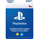 PlayStation Store predplatená karta 2000 Kč