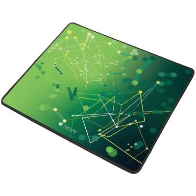 Techly ICA-MP GLASS1 подложка за мишка Геймърска подложка за мишка Зелен (TLY_368154)