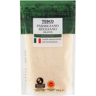 Tesco Parmigiano Reggiano Grated 100 g