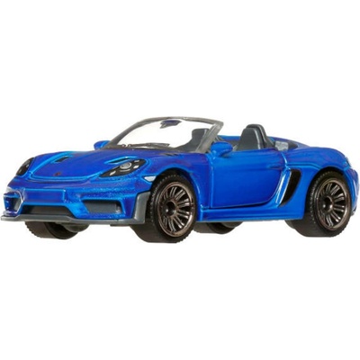 Mattel Matchbox Moving Parts auto Porsche 718 Spyder RS 2024 Tmavě modré auto