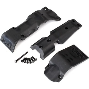 Traxxas Скид плейт Traxxas Revo 2 Skid plate set, front/ skid plate, rear/ 3x10 BCS (6)/ 3x30 BCS (1) (fits #8629 TRX8637 (TRX8637)