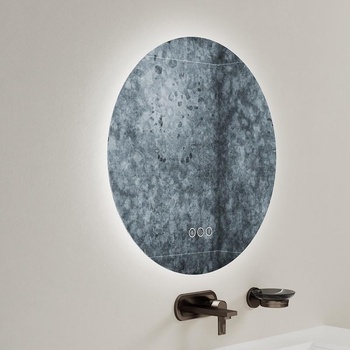 Inter Ceramic LED огледало с нагревател VITTORIO 1971, Inter Ceramic, 79х79см (1971)