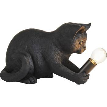 Endon Lighting 107390 - Настолна лампа KITTEN 1xE14/7W/230V черен (EN0061)