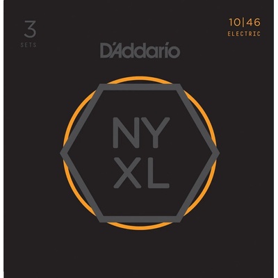 D'Addario NYXL1046-3P Струни за електрическа китара (NYXL1046-3P)