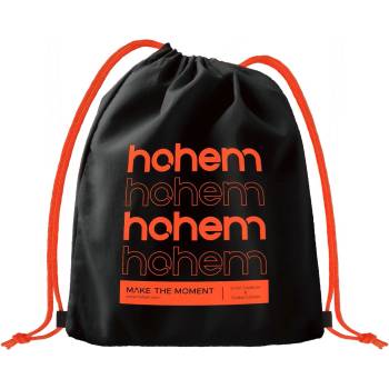 Hohem Чанти за носене, чанта с шнур на гърба, черна (HBG20)
