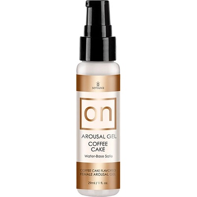 Sensuva On Arousel gel for her coffee cake 25 ml