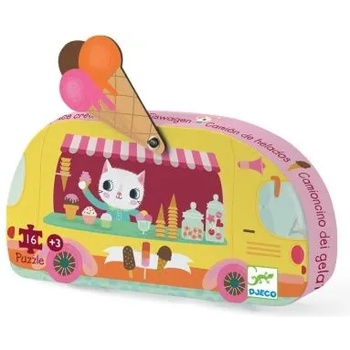 DJECO - Детски пъзел - Камионче за сладолед (DJ07264)