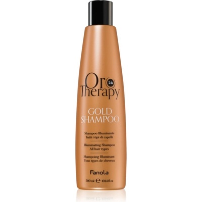 Fanola Oro Therapy Gold Shampoo хидратиращ шампоан с 24 каратово злато 300ml