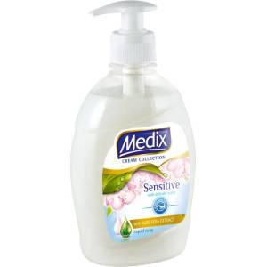  Medix течен сапун, Сензитив, Алое вера, 400мл