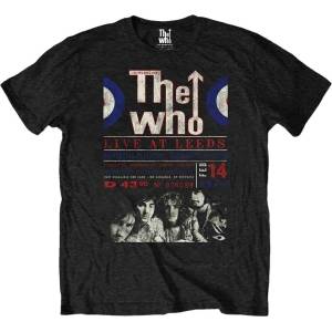 The Who Live At Leeds '70 Black L Риза (WHOECOTS01MB03)