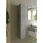LC Mobili Сив гардероб тип колона LC Mobili Italia Хамбург 138x26 см (431330-10)