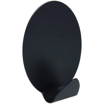 BISK ЗАКАЧАЛКА trendy САМОЗАЛЕПВАЩА ОВАЛ ЧЕРНА 2БР/ОП (71108282)