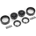 Traxxas диск 1.0" Method 105 beadlock черен (2)
