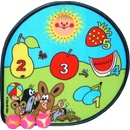 Krtečkův terč na suchý zip 30cm + 3ks míčků