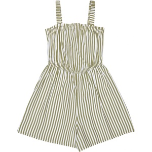 Roxy Детски гащеризон Roxy Kid's Playa Baby Printed Jumpsuit - Oil Green Vert Moda Stripe - размер 16 Years (703-6962-0217)