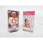 Smily Play *SMILY DOLL, Julka, baby, 30 cm, in fur, cards