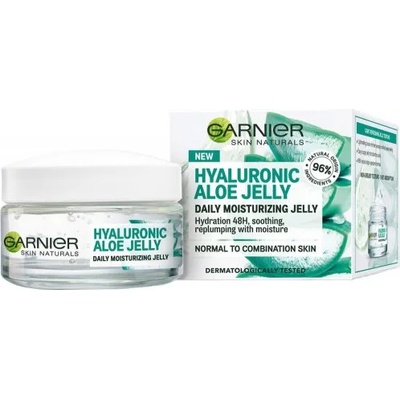 Garnier Hyaluronic Aloe Jelly Хидратиращ гел за лице за нормална и комбинирана кожа 50мл