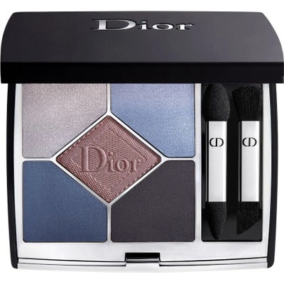 DIOR Diorshow 5 Couleurs Couture Velvet Limited Edition paletka očních stínů odstín 189 Blue Velvet 7 g