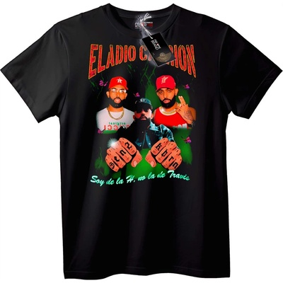 NOONEBRAND Тениска Eladio Canton - XL, Black