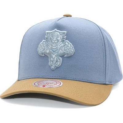 Mitchell & Ness NHL Frosted Peak Pro Pinch Snapback Florida Panthers Blue/Brown
