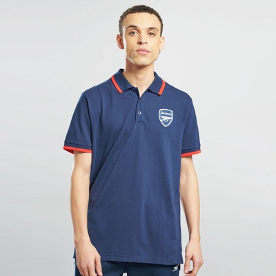 Fan-shop Polo Arsenal FC Logo Tipped modré