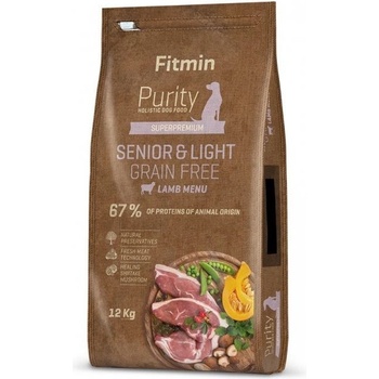 Fitmin Purity Senior & Light Lamb Grain Free 12 kg